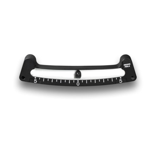 1017S5 Mechanical Inclinometer. ±5 degrees with 0.5 degree increments. Rugged aluminum housing with ball-in-tube design. This unit is FAA 8130-3 certified under our PMA agreement.