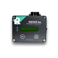 An image of our RDS7-BB-09 Digital Inclinometer. The RDS7-BB Digital Ball Bank Indicator has been the DOT adopted standard electronic measuring device for determining safe curve speed since the 1990’s. The “-09” version allows the operator to adjust the trip angle setting to the appropriate angle as indicated in your State’s adopted MUTCD (for setting safe curve speed based on road type and MPH).